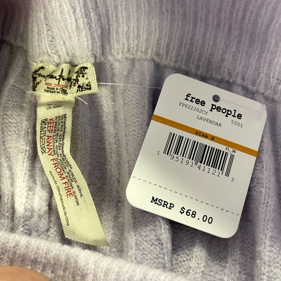 Free People Around the Clock Lavender Joggers - Picture 7 of 7